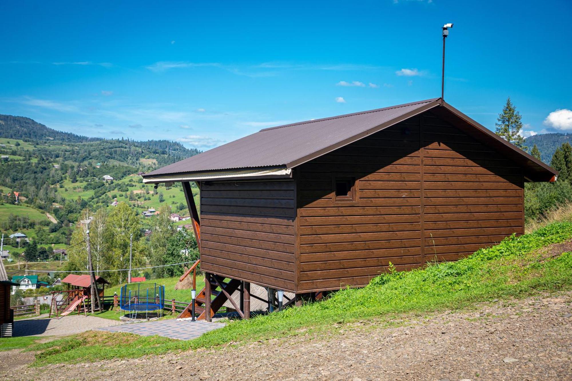 Lisoviy Zatyshok, Z Vidkrutum Litnim Baseynom Hotel Slavske Exterior photo