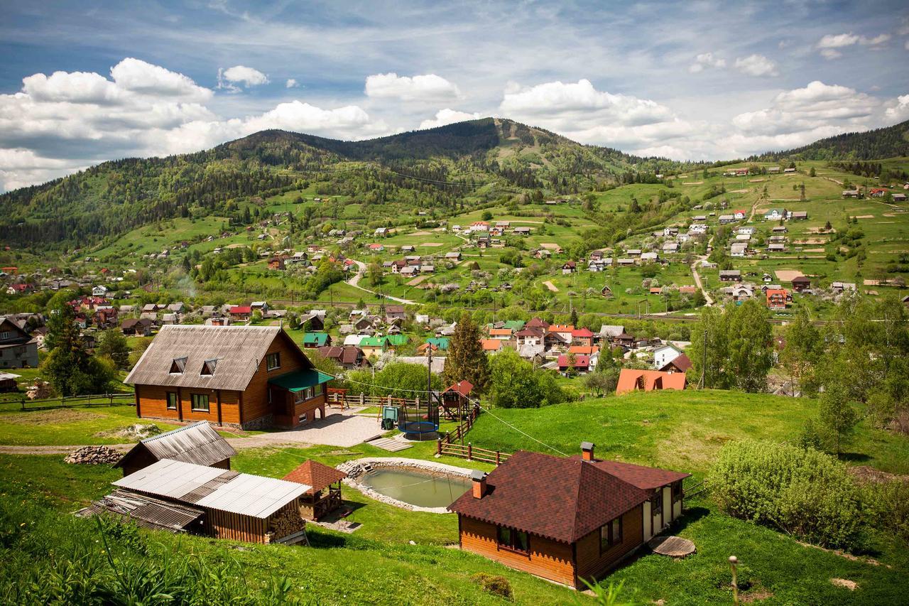 Lisoviy Zatyshok, Z Vidkrutum Litnim Baseynom Hotel Slavske Exterior photo