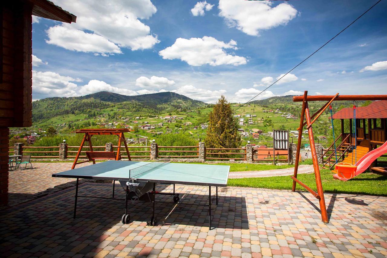 Lisoviy Zatyshok, Z Vidkrutum Litnim Baseynom Hotel Slavske Exterior photo