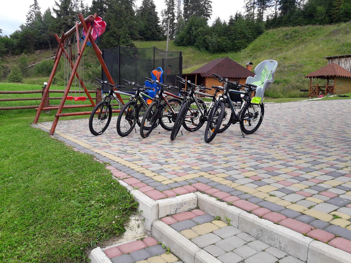 Lisoviy Zatyshok, Z Vidkrutum Litnim Baseynom Hotel Slavske Exterior photo